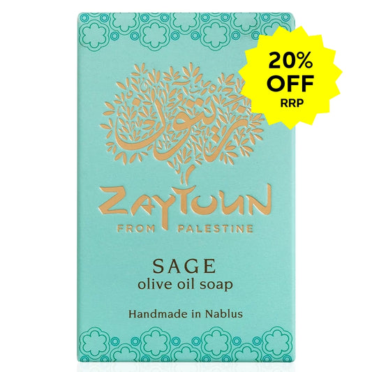 Zaytoun Olive Oil Soap - Sage
