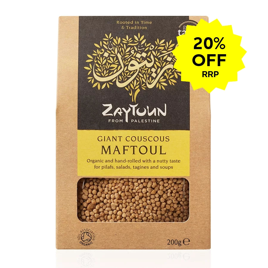 Zaytoun Palestinian Hand-Rolled Maftoul Couscous